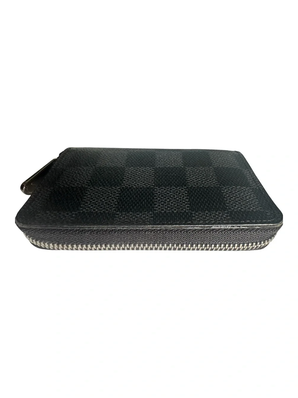 Louis Vuitton Damier Graphite Zippy Coin Purse Compact Wallet Box & Dust Bag